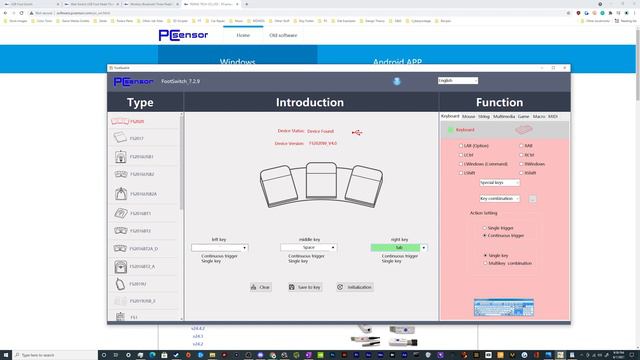 PCSensor USB Triple Foot Switch Pedal Review - Easy To Customize, Setup, Use