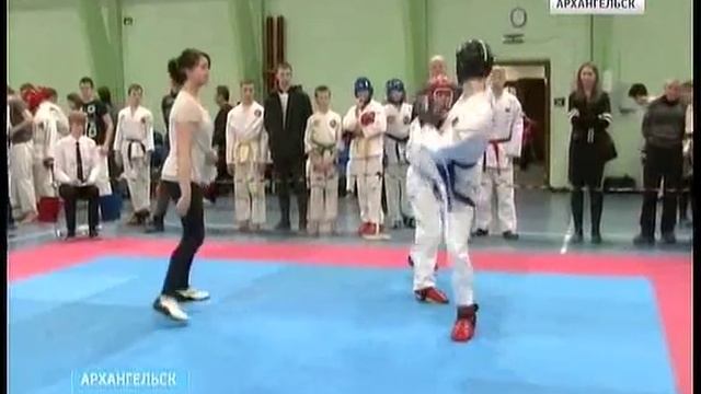 В Архангельске стартовал рождественский турнир по тхэквондо смотреть онлайн