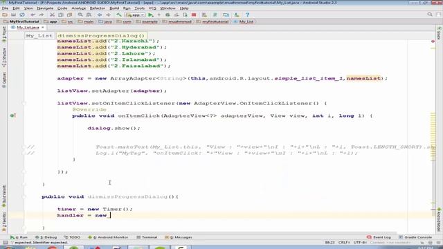 Progress Bar and Progress Dialog |Android App Development | Lecture#20 By Muhammad Saim Hashmi смотреть онлайн