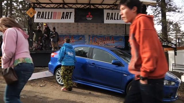 Mitsubishi Lancer Ralliart Giveaway смотреть онлайн