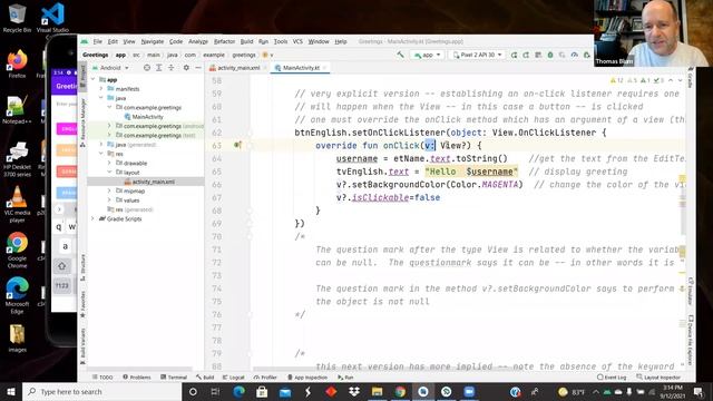 Android Studio Greetings App смотреть онлайн