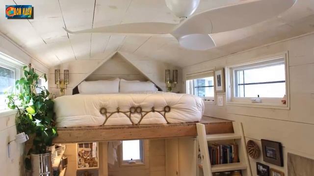 Как без серьезных затрат увеличить полезную площадь дачного домика? смотреть онлайн