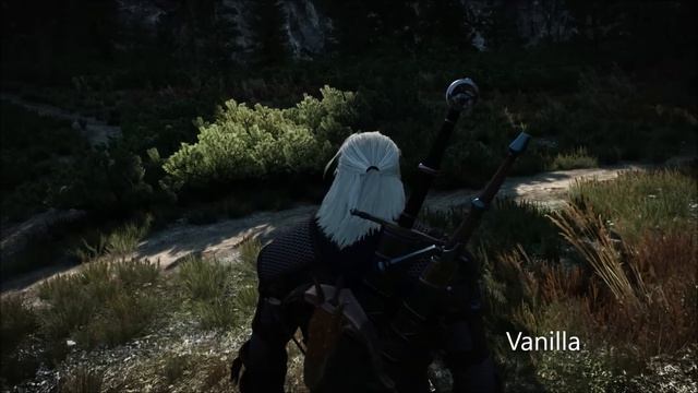 The Witcher 3 Geralt Hair Wind Enchancement