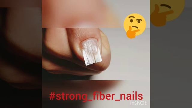 Протезирование ногтя с помощью стекловолокна для ногтей strong_fiber_nails смотреть онлайн