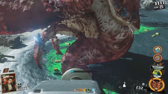 Call of Duty Infinite Warfare Zombies - Attack of the Radioactive Thing Gameplay Easter Egg Boss смотреть онлайн