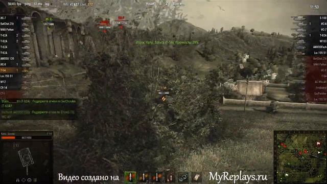 WOT: Вестфилд - Т-54 смотреть онлайн