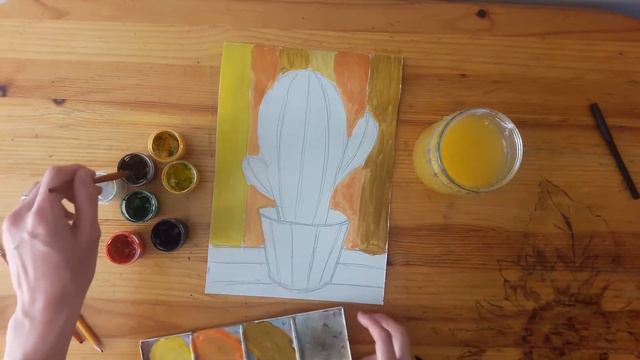 Живопись. Кактус 4-6 лет смотреть онлайн
