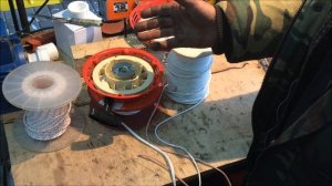 Как заменить порванный шнур ,,заводилки,, мотоблока!Своими руками?