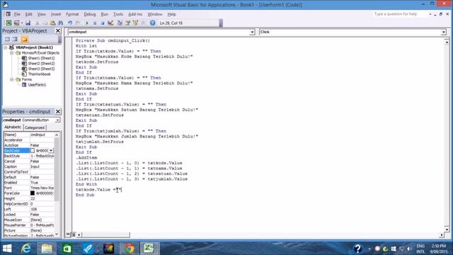 How Input Data from table to ListBox VBA Microsoft Excell смотреть онлайн