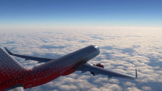 Летим вместе с реальным рейсом SDM6981 A320 VP-BZR из Питера (ULLI) в Женеву (LSGG) real ATC смотреть онлайн