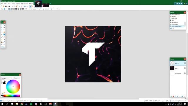 How to Make a YouTube Profile Picture/Icon with Paint.Net Part 7 смотреть онлайн