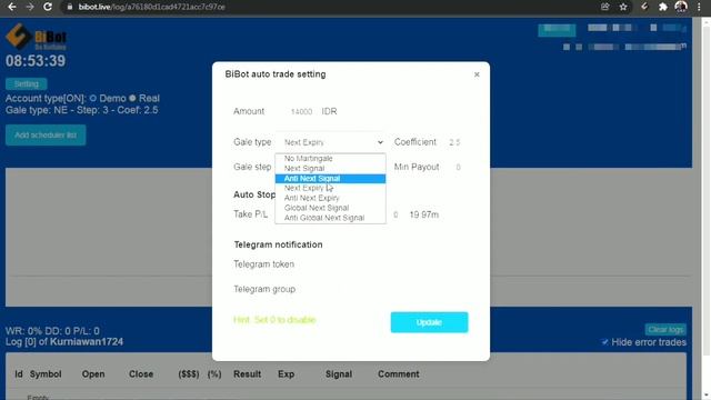 TUTORIAL SETTING PILOT BIBOT AUTOTRADE || BINOMO || OT || IQ || QUOTEX || CARANYA SAMA смотреть онлайн