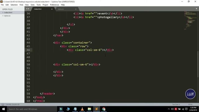 how to make responsive website using HTML, CSS, BOOTSTRAP | create responsive website | W3 Learning смотреть онлайн