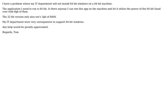 64 Bit Machine running 32 Bit operating system (2 Solutions!!) смотреть онлайн