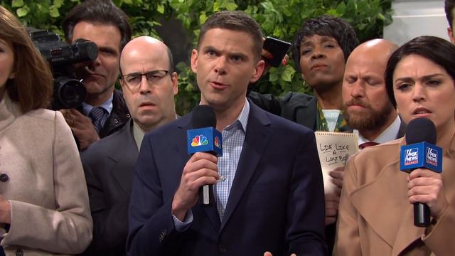 Trump Impeachment Press Conference Cold Open - SNL смотреть онлайн