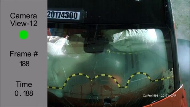 2016-2017 Smart ForTwo NHTSA Frontal Impact