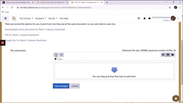 Submitting Moodle Assignments - Oakland University e-LIS смотреть онлайн