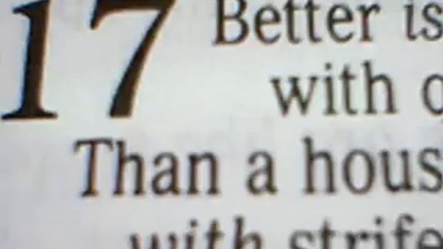 PROVERBS 17 (the 17th day of the month) смотреть онлайн