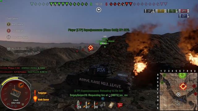 World of Tanks Xbox one ACE medal смотреть онлайн