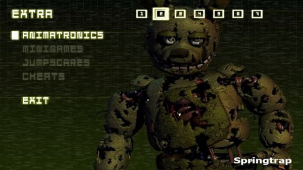 Пять ночей Фредди 3 (five nights at freddy's 3) - часть 7 - 6 ночь, экстра и ФОКСИ!!!