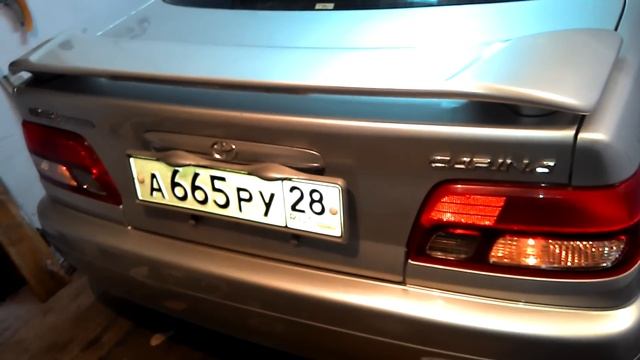 Carina открывание багажника с кнопки! смотреть онлайн