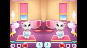 Говорящая АНДЖЕЛА Рождение Смешная Кошка Встреча Говорящих Друзей Мультик про котиков Talking Angel