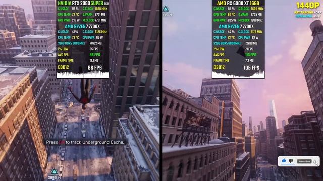 10 Games on RTX 2080 SUPER vs RX 6900 XT in 2023 - 1440p смотреть онлайн