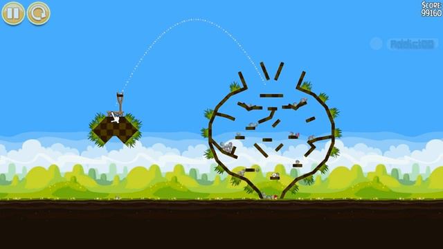 Angry Birds Seasons Easter Eggs Bonus Level смотреть онлайн