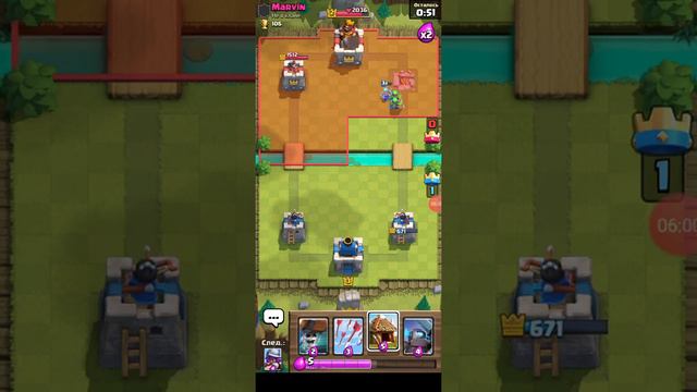 Играю в Clash Royale под разные музыки смотреть онлайн