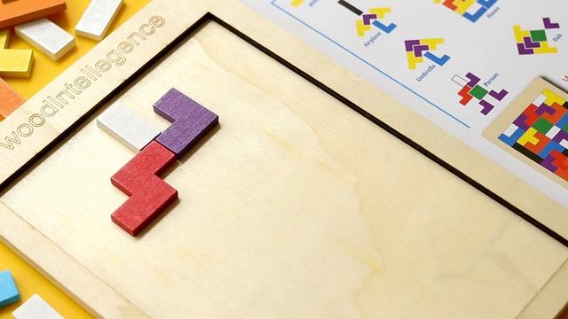 Wooden Tangram Puzzles For Kids | Wood Intelligence Building Blocks