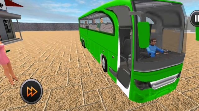Uphill off-road Bus Driving Simulator #35 SUV College Bus Driving - Best Android Gameplay смотреть онлайн