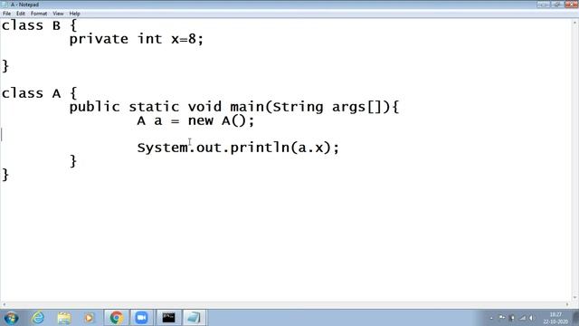 Access Specifiers Encapsulation смотреть онлайн