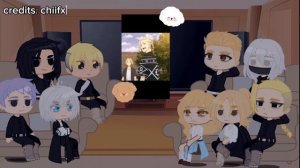 Tokyo revengers react to Sanzu | реакция "токийские мстители" на Санзу | eng/рус