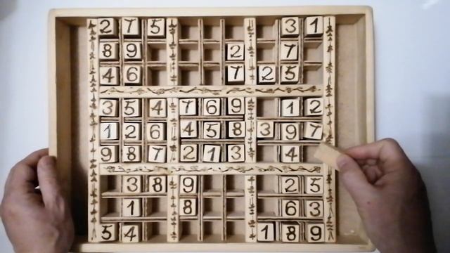 Решение судоку. 2 уровень. смотреть онлайн