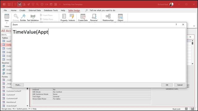 Use the TimeValue Function to Get Just the Time Portion of a DateTime Field in Microsoft Access смотреть онлайн
