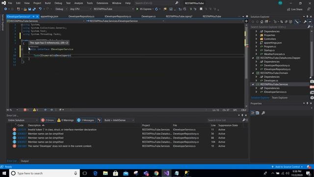 Let's build a REST API using C#, ASP NET Core, Dapper, SQL Server, Repository Pattern смотреть онлайн
