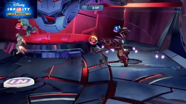 Hulkbuster & Grey Hulk Vs. Team Ultron - Marvel Battlegrounds - Disney Infinity 3.0 [GER]