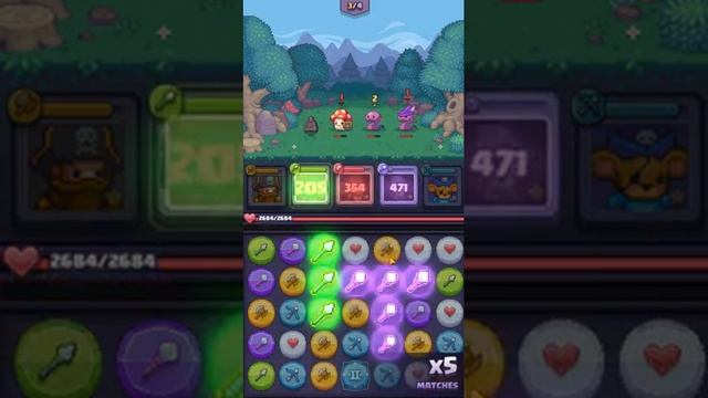 Shop Upgrades | Match Land: Puzzle RPG #8 смотреть онлайн