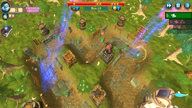 Fantasy Realm - Fantasy Realm TD: Tower Defense Game - Android Gameplay HD смотреть онлайн