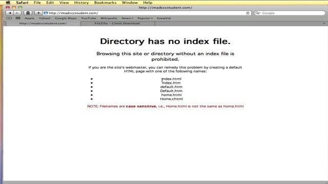 Upload to WebServer Using FileZilla смотреть онлайн