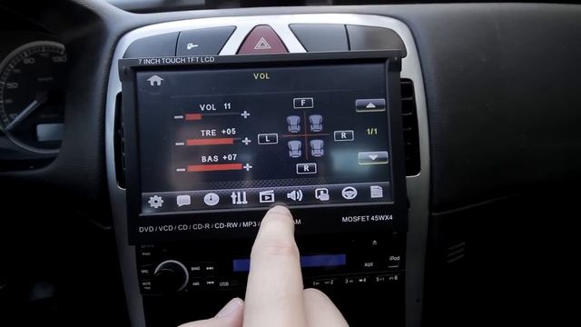 Review MOFSET45WX4 7 inch HD 1 DIN In Dash Car DVD Player Touch Screen Radio Stereo Bluetooth смотреть онлайн