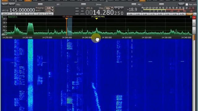 ExpertSDR_v.Alfa 2.1 + SunSDR смотреть онлайн