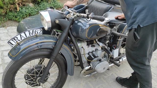 Ural M62 1964r Kosz Boczny. Po Renowacji. After Renovation