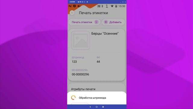 DataMobile 3: Печать на мобильном принтере по Bluetooth смотреть онлайн
