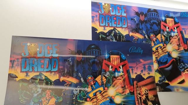 Judge Dredd pinball translite personal remake vs. original смотреть онлайн