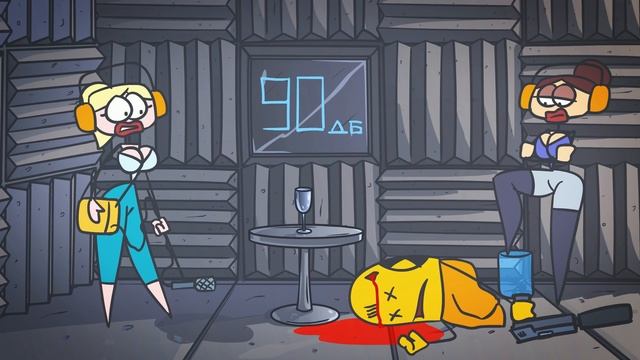 Доктор Гнус : Адская и сильная боль. ЧЕЛЛЕНДЖ - Кто разобьёт бокал? (Анимация) смотреть онлайн