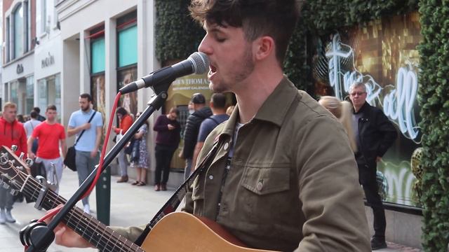Sam Clifford Live Cover of Chains from Grafton Street Dublin Ireland Busking at its Best смотреть онлайн