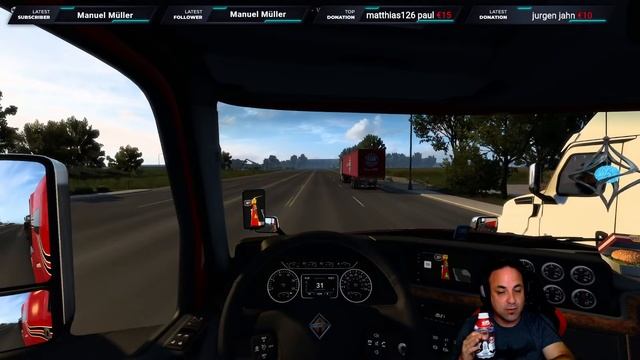 ATS WYOMING Gameplay - First Look Wyoming DLC ᐅ LIVE [#404] AMERICAN TRUCK SIMULATOR смотреть онлайн