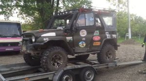 УАЗ-469 с двигателем от Mercedes-Benz 2,9 diesel OM602