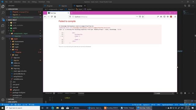 Basic React [part9] - การสร้าง Component และการรับส่ง Prop смотреть онлайн